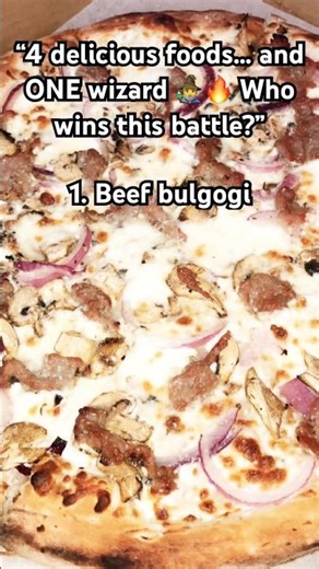 Beef Bulgogi vs Salmon vs Caprese vs Gandalf | Ultimate Showdown! #Shorts #pizza #food #foodie #fypシ