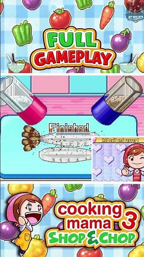 Cooking Mama 3 - Full Game HD Promo II #shorts #gaming #cookingmama