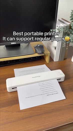 Print Without Ink with Phomemo P831 Portable Printer