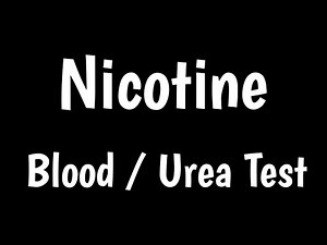 Nicotine Blood Test | Urine nicotine & Cotinine Test |