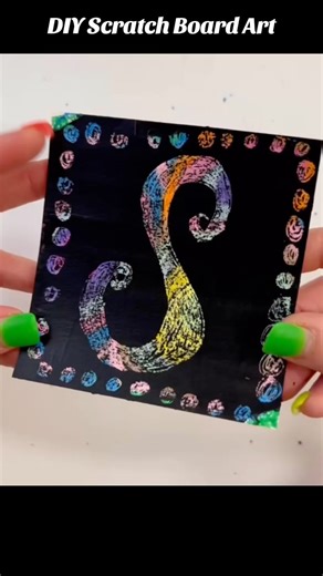 159 reactions · 44 shares | DIY Scratch Art | Crayons, Acrylic Paint...