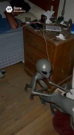 Bedroom Alien Invasion 👽