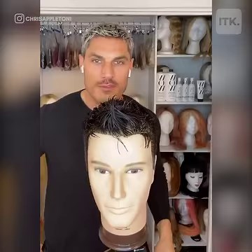 Celeb hairstylist Chris Appleton demonstrates how to give a men’s haircut at home 💇‍♂️ | In The Know Beauty