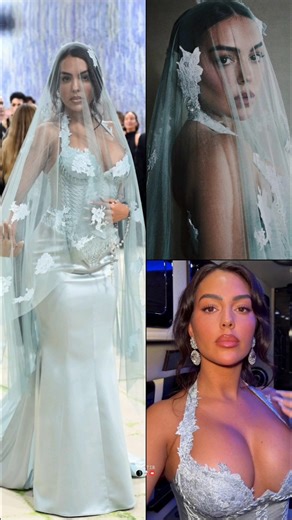 Georgina Rodríguez at the Met Gala 2026 ✨🩵