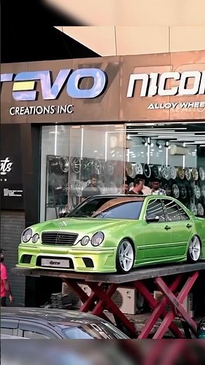 Modified Mercedes-Benz E-Class W210 – A Classic with Modern Flair! 🚗🔥 #shorts