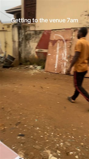 Successful Outdoor Wedding Setup Without Rain