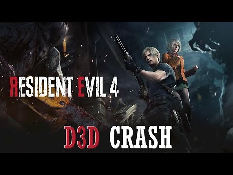 HOW TO FIX Resident Evil 4 Remake Fatal D3D Error Crash | 100% Working on Windows 10 and 11