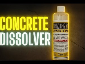 HOW TO SAFELY DISSOLVE CONCRETE FROM WINDOWS (PRO RESULTS)