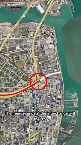 Why This Interstate SECRETLY Has Intersections #geography