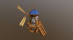 Windmill - 3D model by elre