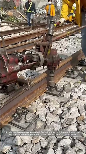 Power-Tightening Rail Fasteners for Track Stability