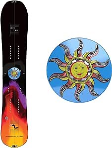 Stompgrip Premium Snowboard Stomp Pad | Sun | 3D Collection | 3D Decal