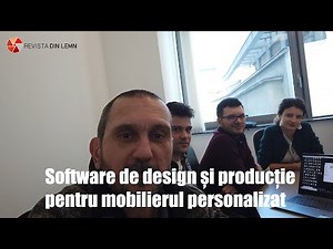Software complet de design și producție pentru mobilierul personalizat
