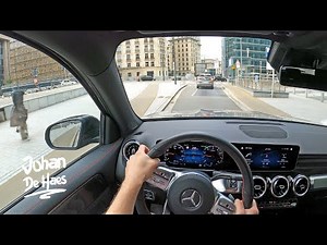 MERCEDES GLB 200 163HP POV TEST DRIVE