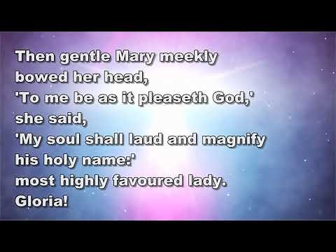 The Angel Gabriel from heaven came. Lyric video (StF 187)