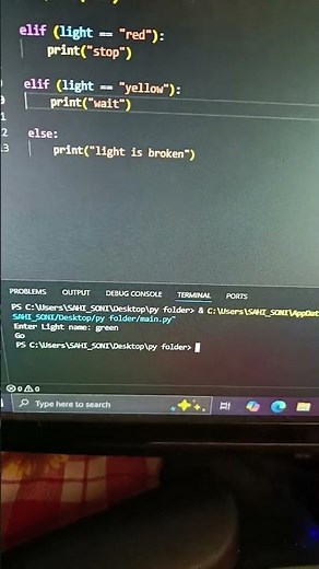Traffic light macnizum with python