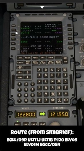 A320 MCDU Flightplan Guide
