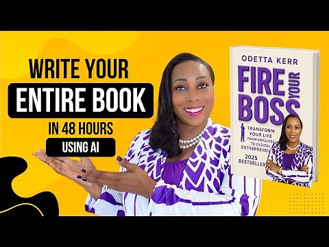 How To Write & Publish a Book in a Weekend Using AI (Step-by-Step Guide)