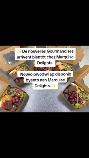 Cookies 🍪 cupcakes Brownies 🍫 Charcuterie box 🧀 ak anpil lòt nouvo bon bagay ap disponib byento nan Marquise Delights ✨ #smallbusiness #fruitbowl #charcuterie #pastry #tiktokhaitienne🇭🇹🇭🇹
