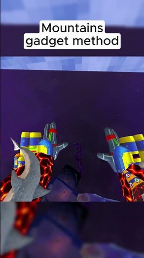 Mountains gadget method in gorilla tag #gorillatagquest #vr #tutorial #gorillatag