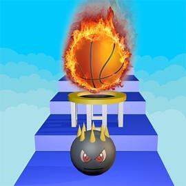 3D Dunk Stairs - Trampoline Hoop Basket Ball for Android/iOS