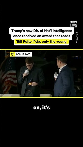 Strangest Intelligence Director Yet