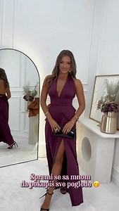 Prestiž on Instagram: "Moć, elegancija i ženstvenost u jednom kroju ✨ - New// "Marry" Viral Dress - Burgundy,Brown, Black - Uni Size - Cena: 2999,oo/ 51KM/ 26€"