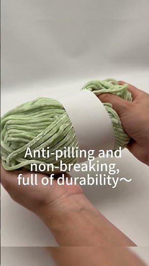 The Secrets of Chenille Yarn#yarn #knitting#diy