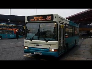Journey on Route X9 | NK55MYS/1791 - Arriva Northumbria: Dennis Dart SLF/Dennis MPD