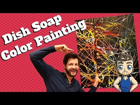 Dish Soap Color Painting