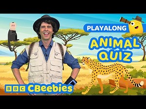 Guess The Animal with Andy Day! 🐻 Fun Animal Quiz for Kids | CBeebies