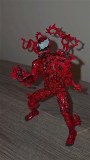 INSANE MARVEL CARNAGE #anime#marvellegends #actionfigures #posing #spiderman #venomvscarnage