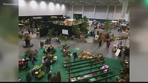 The Virginia Flower & Garden Expo presents butterfly tunnel