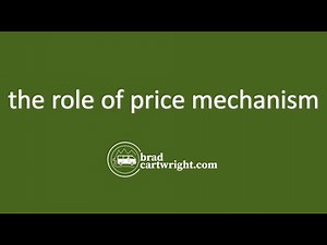 What is the Role of Price Mechanism | Demand & Supply | IB Microeconomics | IB Economics Exam Review