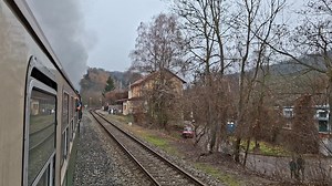 13.12.2025, Praha - Hlubočepy, Deutsche Reichsbahn 35 1097 - 1 a Adventní jízda okolo Prahy. | Petr Jokl