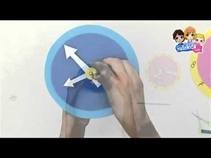 How to make learning clock - Kids Craft (Hellokids)