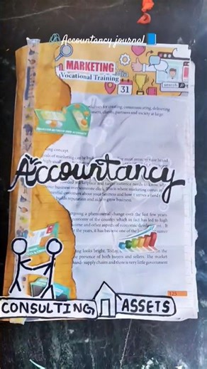 ACCOUNT (COMMERCE) ASSIGNMENT FRONT PAGE🖇 #art #artwithaarti #journal #account #accountancy #commerc