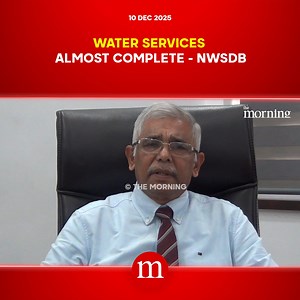 🔴 Water services almost complete - NWSDB #themorninglk #trending #srilanka #trendingvideo #flood #Situation #water #service #NWSDB #srilanka | The Morning