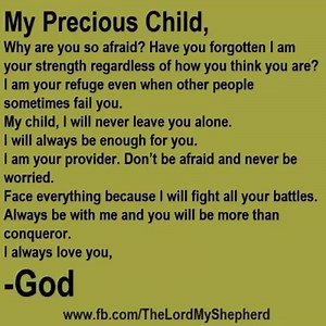 Love letter from Almighty God.