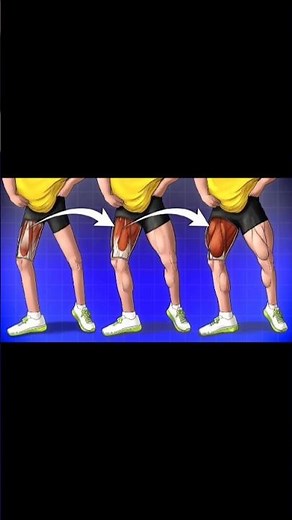 5 Leg Exercises for Strong Legs at Home 🦵🔥 #shorts