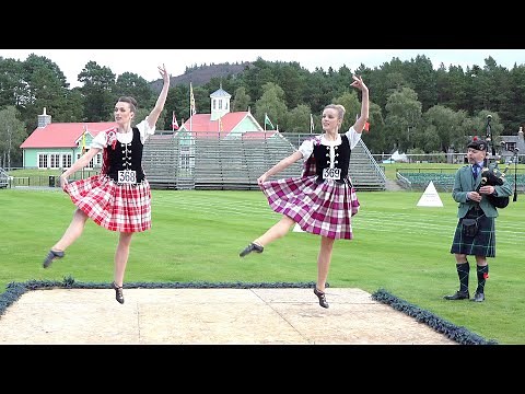 Exhibition 'Scottish Lilt" National dance by Rebecca Thow and Iona Black for #VirtualHighlandGames