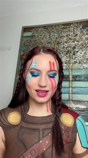 Also one of my best makeup looks #thor #thorragnarok #marvel #cosplay #makeuptutorial