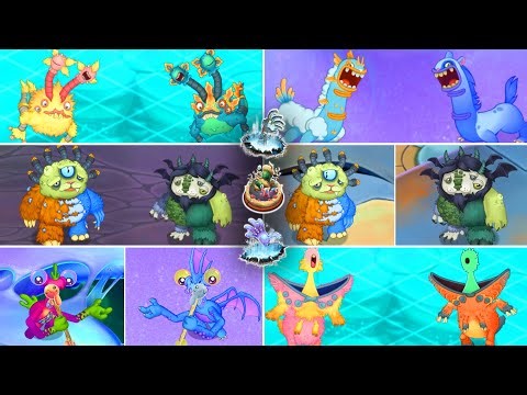 All Rare Ethereal Workshop Monsters Comparisons | My Singing Monsters