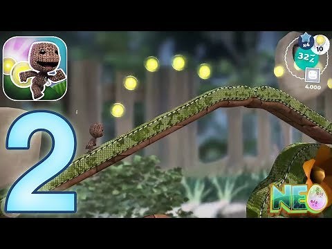Run Sackboy Run: Gameplay Walkthrough Part 2 - Level 3-4 Completed! (iOS, Android)