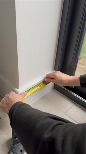How to fit inside the skirting board installed #blindscreen #howto #fitting #instal #blinds | Blind screen