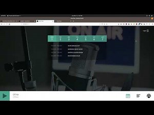 LibreTime 101: Program Manager : How to build your stations schedule