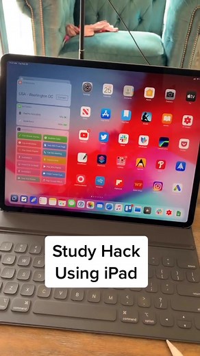 Awesome study hack using the iPad with Apple Pencil. #studyhacks #notapro #fyp #entrepreneur #claytonmorris #college