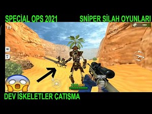 Special OPS 2021 Güncelleme' si, (İskeletler) Sniper İle Silah, Aksiyon ve Atış Oyunları Oyna' yalım