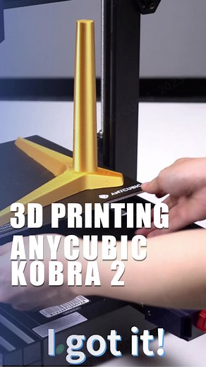 Fast Computer Support with Anycubic Kobra 2 FDM Printer