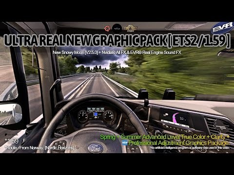 🌼☀️🎚️Spring+Summer Advanced Level True Color+Clarity+Professional Adjustment Graphics Package.[ETS2]